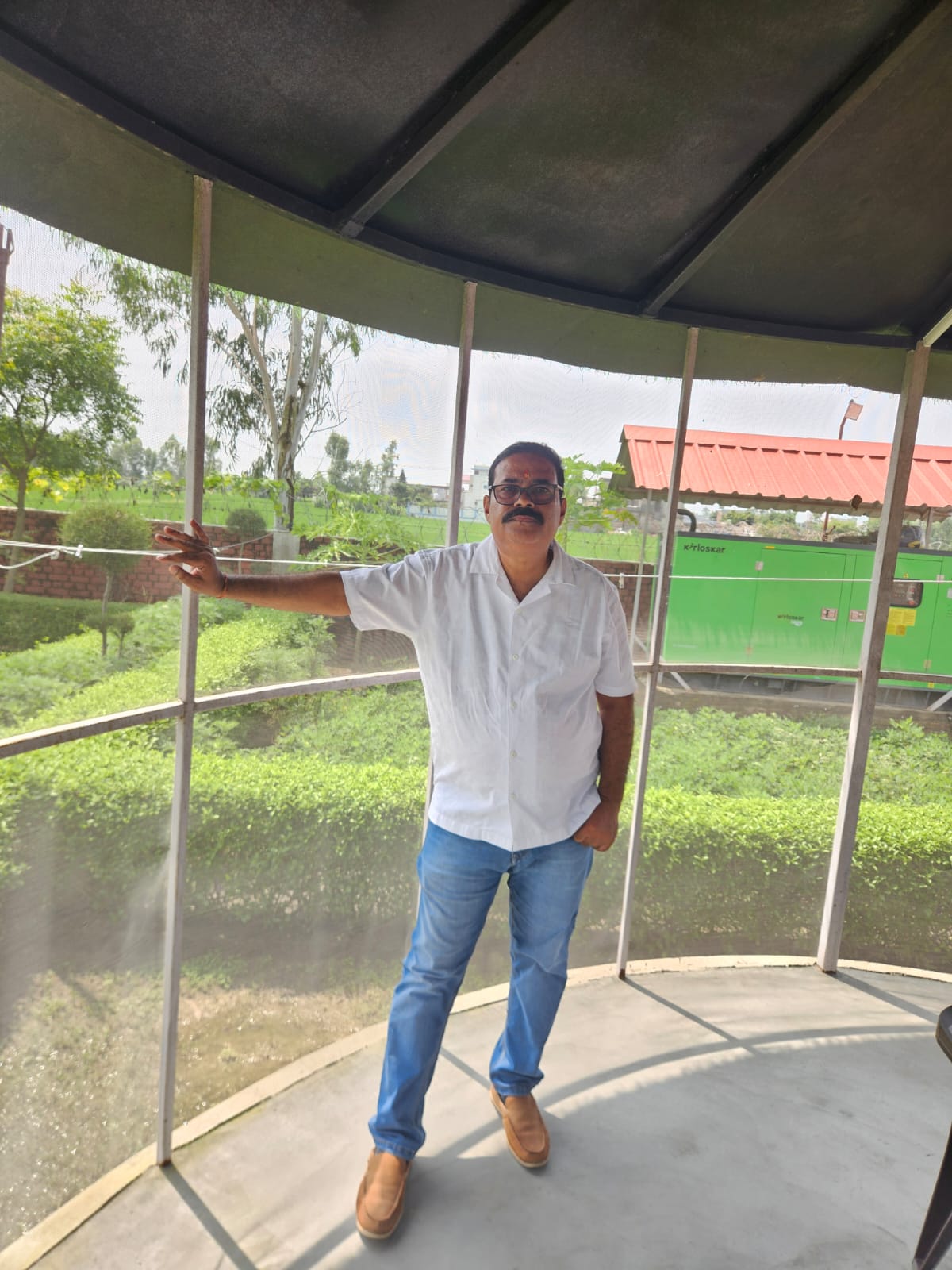 Portrait of Managing Director, Maa Barahi Colonizers and Builders